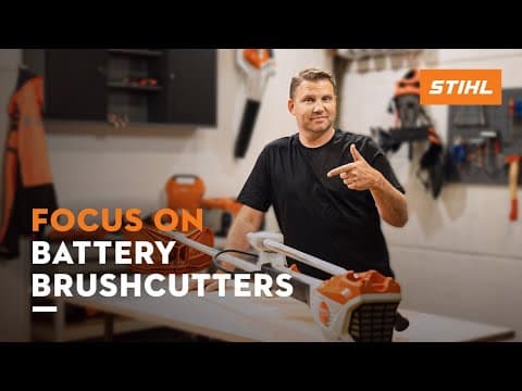 FOCUS ON Battery brushcutters | STIHL