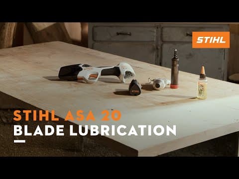 2-way-lubrication of the ASA 20 battery pruner | STIHL