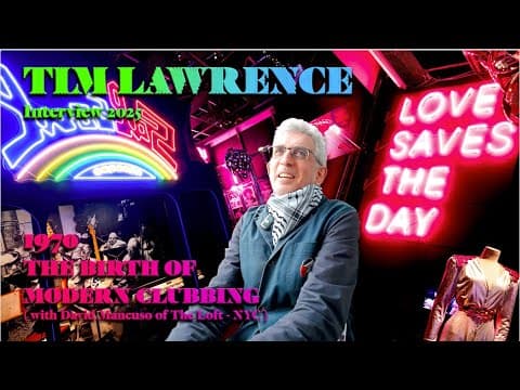 David Mancuso and the Loft