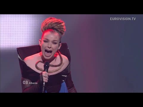 Albania's Piercing Vocal Brings Home Fifth