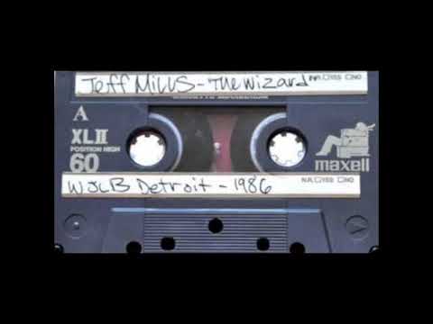 (Jeff Mills) The Wizard mix (1986) @WJLB [old school Electro Hip-Hop House]