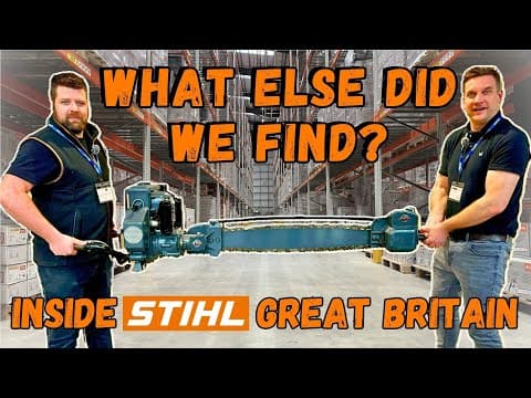 We Go Deep Behind The Scenes at STIHL GB to Show You How They Operate!