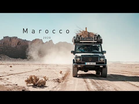 Overlanding to Morocco in a G-Class