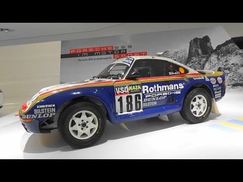 Porsche 959 - Paris Dakar - The Super Porsche - Porsche Museum Stuttgart