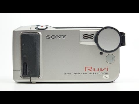 Sony's Bizarre Ruvi Camcorder