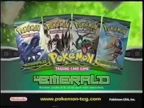 Pokémon TCG EX Emerald — commercial