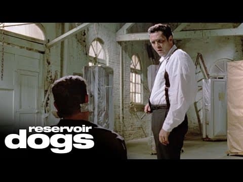 Reservoir Dogs: Mr. Blonde dances to Stealers Wheel's "Stuck in the Middle With You" before cutting off the cop's ear.