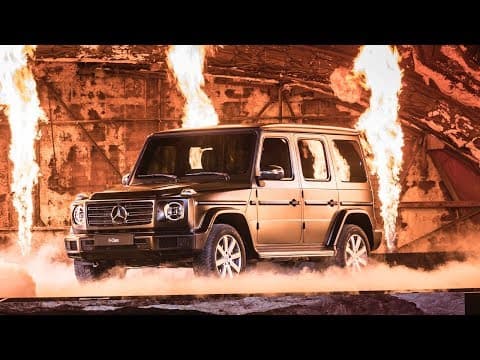 World premiere of the W464 G-Class in Detroit