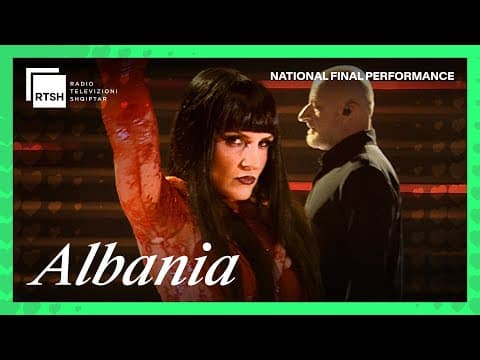Shkodra Elektronike - Zjerm | Albania | National Final Performance #Eurovision2025