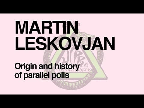 Václav Benda proposes the parallel polis — build the other society, don't reform this one