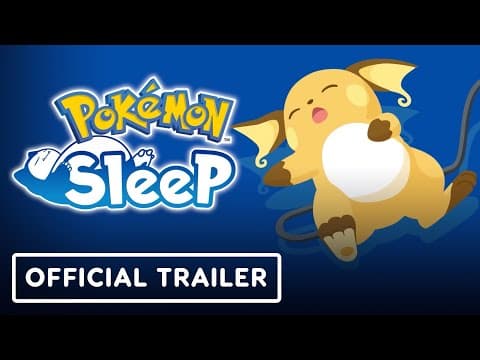 Pokémon Sleep — 'How to Sleep' trailer