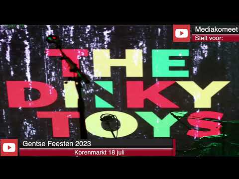 The Dinky Toys, Gentse feesten 2023, korenmarkt 18:07:2023, mediakomeet