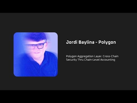PolygonAggregationLayer CrossChain Security Thru ChainLevel Accounting - Jordi Baylina