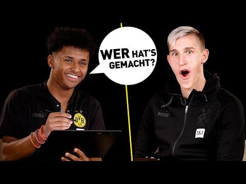 Adeyemi and Schlotterbeck's BVB goal quiz