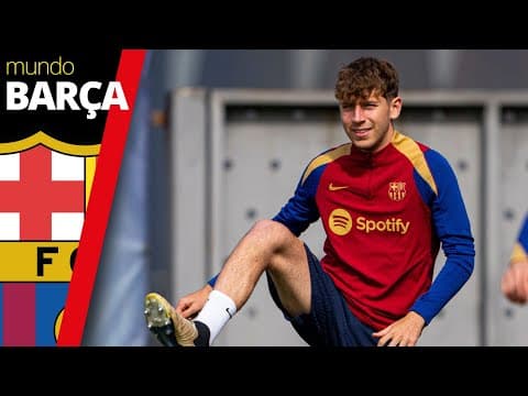 Entrenamiento Barça | Xavi tira de la cantera por la ausencia de los internacionales