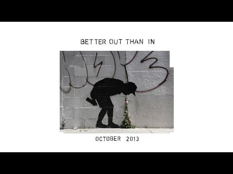 Banksy's Better Out Than In residency