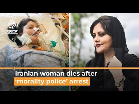 Iran: Anger after woman dies following ‘morality police’ arrest | Al Jazeera Newsfeed (2 of 2)