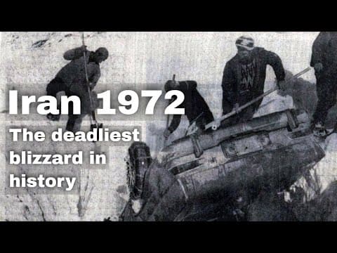 The 1972 Iran blizzard