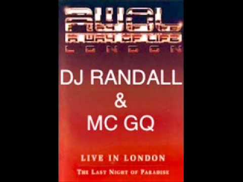 Dj Randall & Mc GQ @ AWOL The Last Night of Paradise 1994