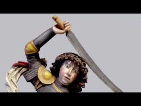 A Sixteenth-Century Saint Michael Sculpture