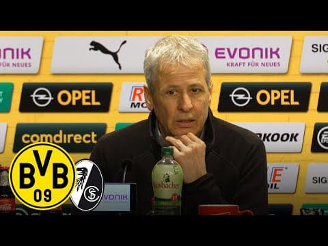 Favre press conference after BVB 1-0 Freiburg