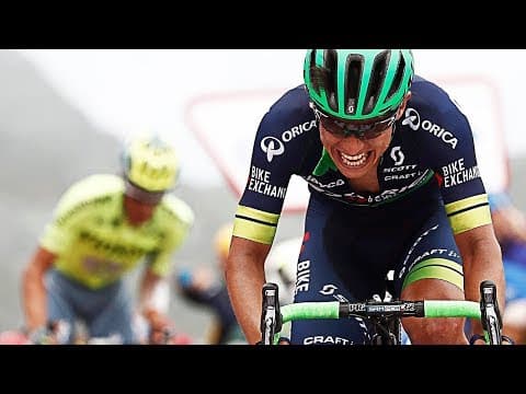 Así reventó ESTEBAN CHAVES a CONTADOR | Vuelta a España 2016