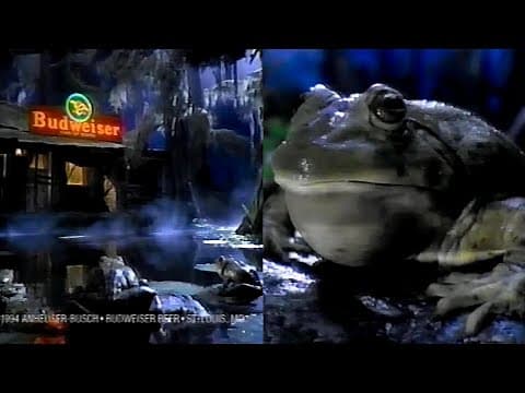 Budweiser frogs
