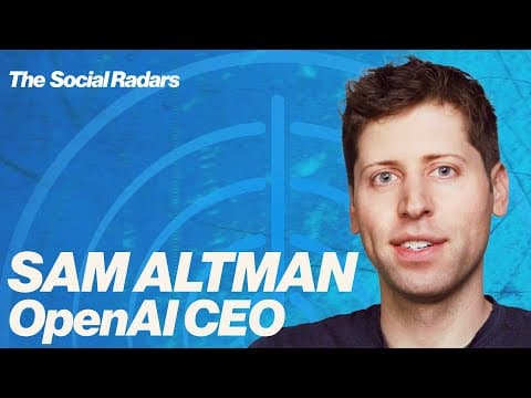 How OpenAI CEO Sam Altman applied to YC's FIRST Batch in 2005