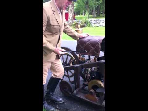 1885 Daimler Reitwagen Motorcycle