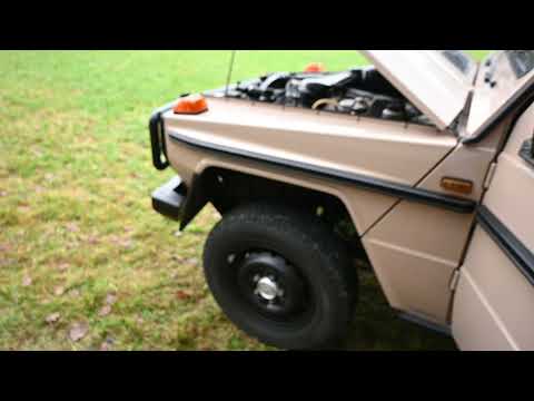 A 1989 Steyr-Daimler-Puch 280 GE starting up