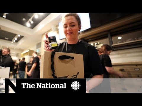 Canada's first day of cannabis legalisation