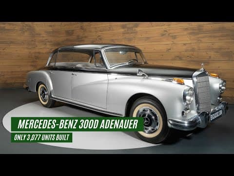 Mercedes-Benz 300D Adenauer | Restored | Only 3,077 Built | 1962 -VIDEO- www.ERclassics.com