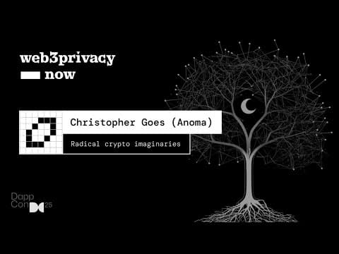 Radical Crypto Imaginaries - Christopher Goes