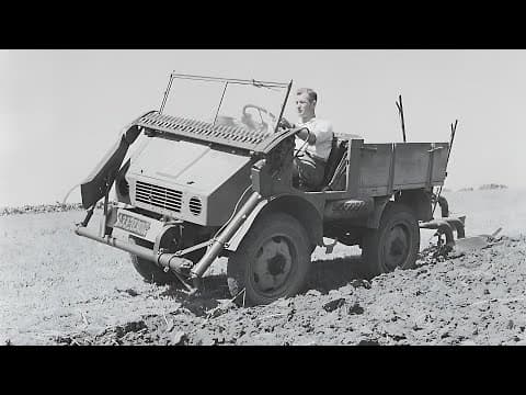 1946 🚜 Unimog U1 — Born From Ruins, Not From War