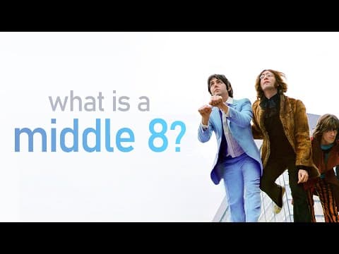 How the Beatles used the middle eight
