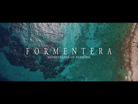 FORMENTERA  4K, balearic islands (Spain)  DJI Phantom 3 professional drone