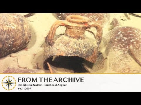 Aegean Shipwreck Flotsam from Knidos Dive C- 2009 | Nautilus Live