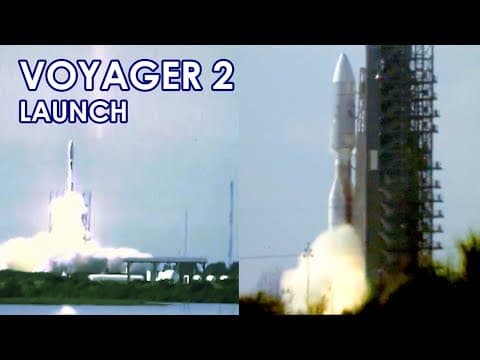 Voyager 2 - Launch (1977)