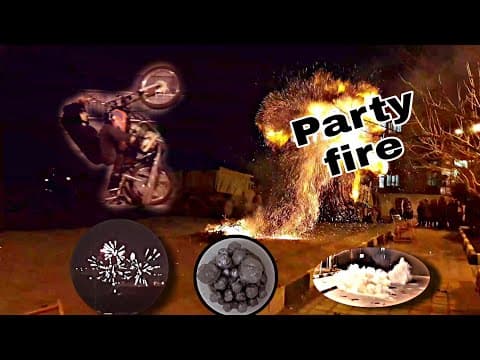 جشن چهار شنبه سوری آتش بازی🔥