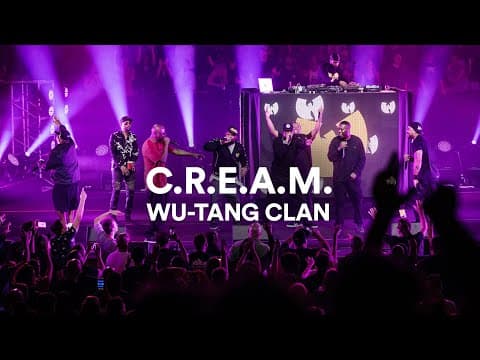 Wu-Tang Clan - "C.R.E.A.M." | Live at Sydney Opera House