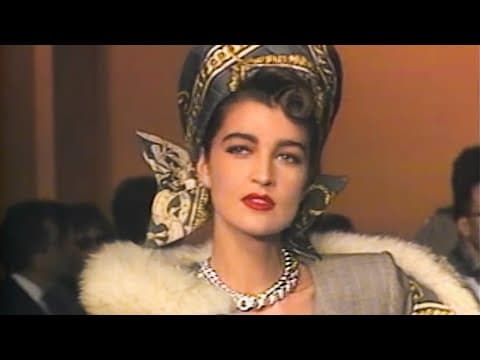Hermès Fall 1987 Runway | From the Videofashion Library