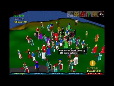 The final hour of RuneScape Classic