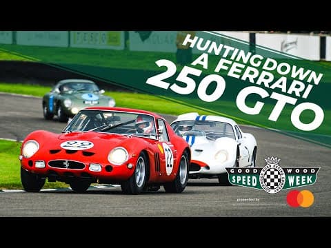 Martin Brundle's stunning Ferrari 250 GTO battles Maserati Tipo 151