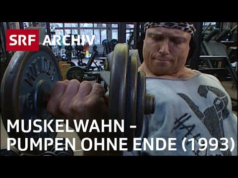Bodybuilding (1993) | Krafttraining im Fitnessstudio | SRF Archiv