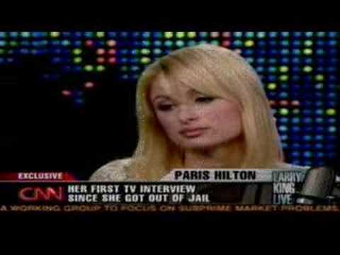 Paris Hilton — Larry King Live (2007)