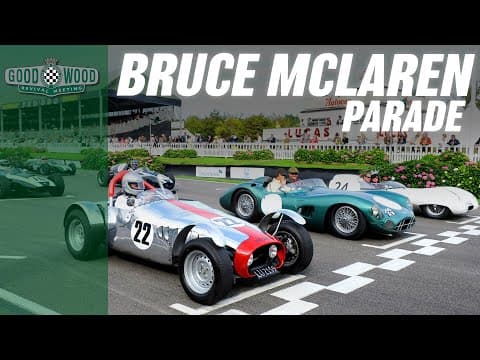 Remembering Bruce McLaren at Goodwood Revival