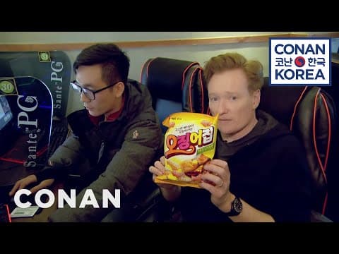 Conan O'Brien visits a Seoul PC bang