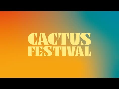 Cactusfestival 2023 — Aftermovie (40th Edition)