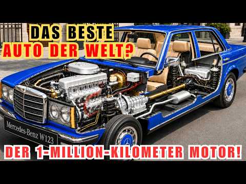 Im Inneren des Mercedes W123 – Der Wagen, der 7 Millionen Kilometer schaffte