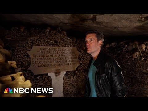 Touring the Paris Catacombs